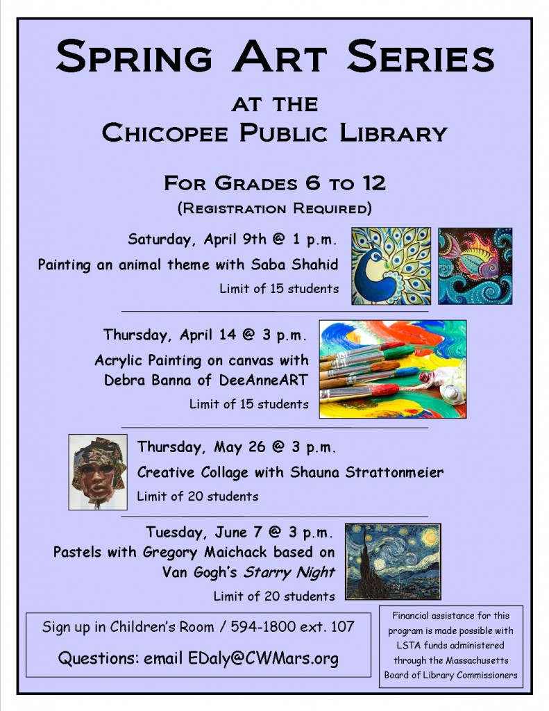 spring art series small poster