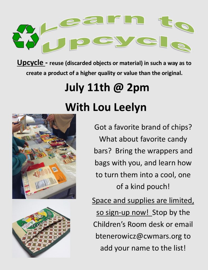 Upcycle flyer