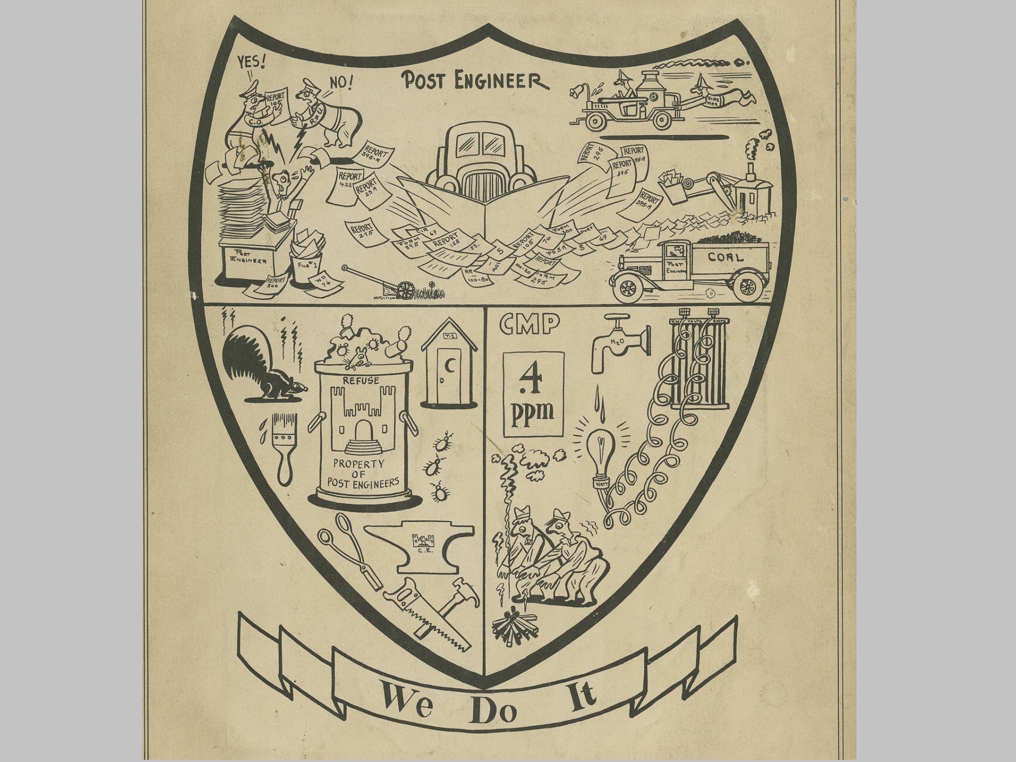 Westover Airforce Base Post Engineer Scrapbook