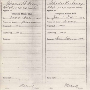 Company Muster Roll