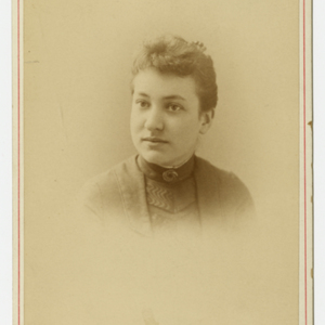 Cabinet Card of Electa Taylor