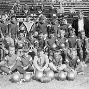 Fairview Falcons Flag Football Team Photo - 1966