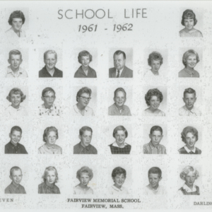 Fairview Elementary School 7th Grade Class 1961-62