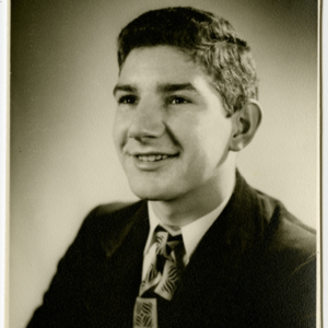 Chicopee High School Class of 1949 - Senior Portrait of Charles Olejarz