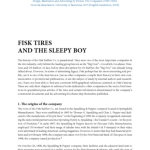 Chapter 23 - FISK TIRES<br /><br />
AND THE SLEEPY BOY - Part One
