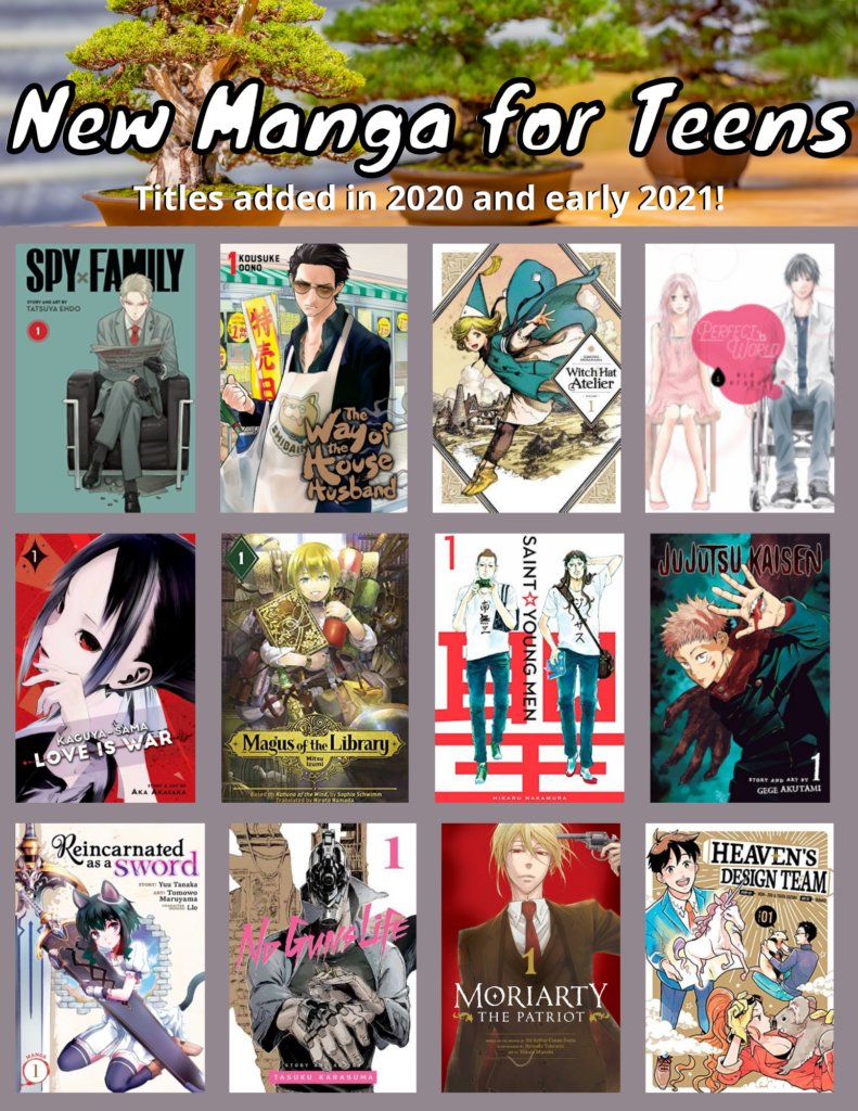 New Manga for Teens