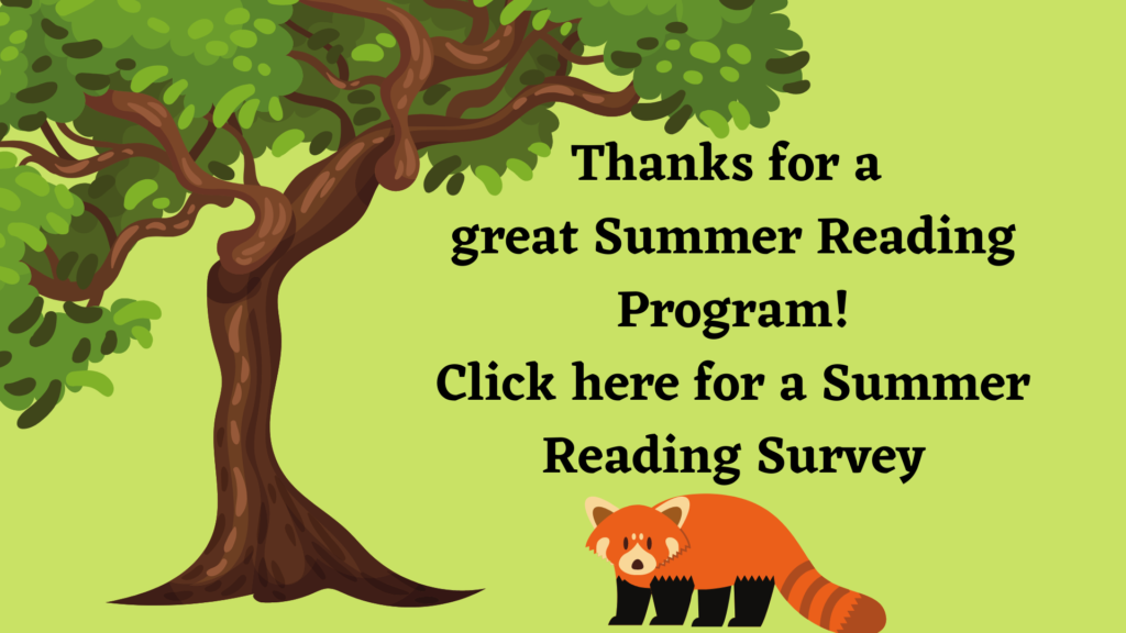 Summer Reading Survey