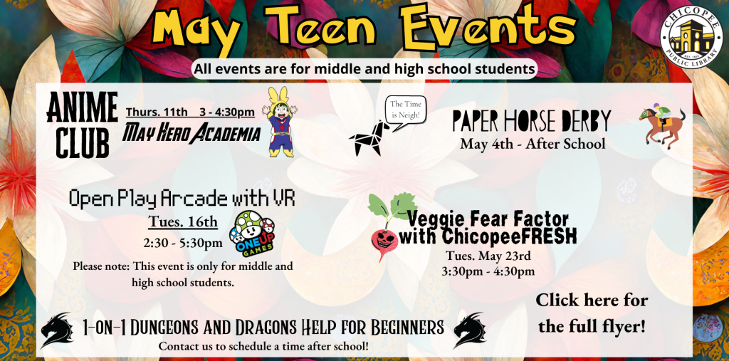 May '23 Teen Events