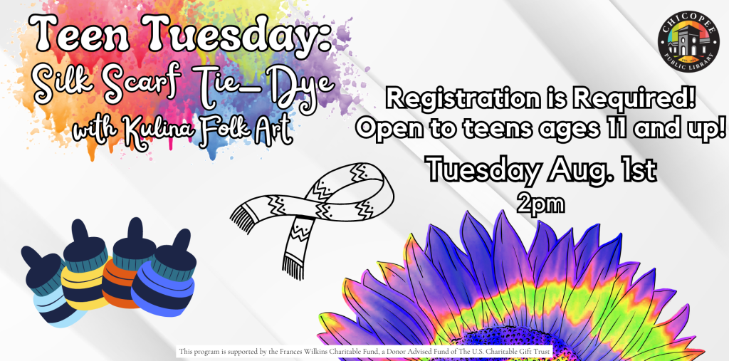 Teen Tuesday: Silk Scarf Tie-Dye