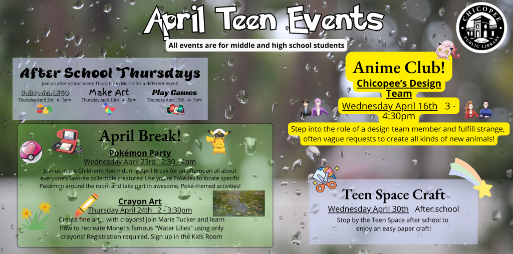 April '25 Teen Events