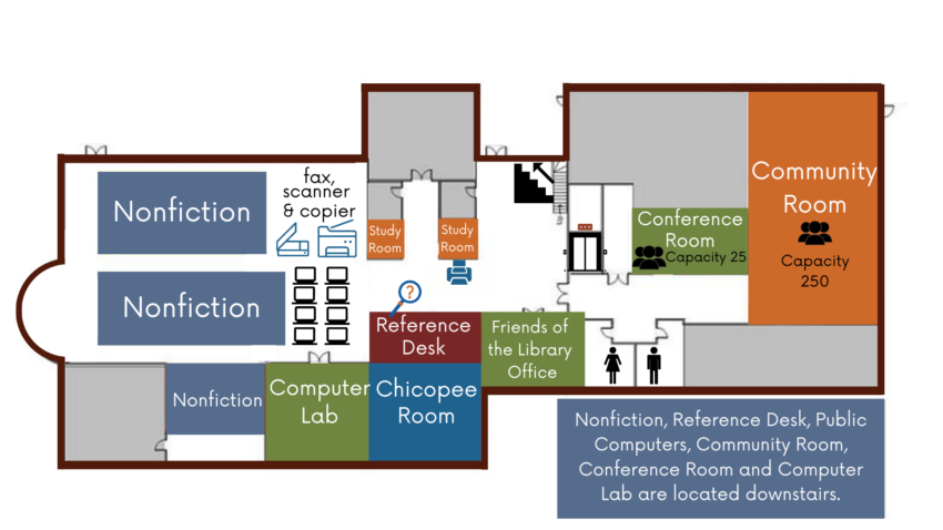 Floor Plan – Chicopee Public Library