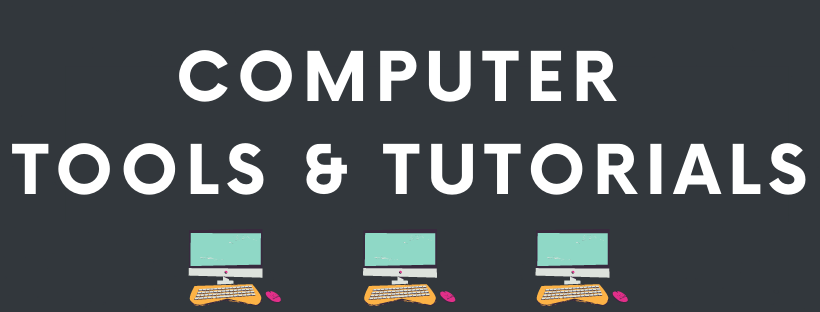 Computer Tools and Tutorials