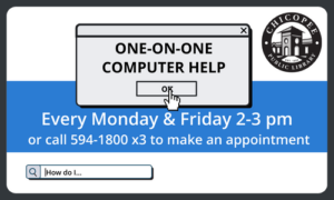 Computer Help – Chicopee Public Library
