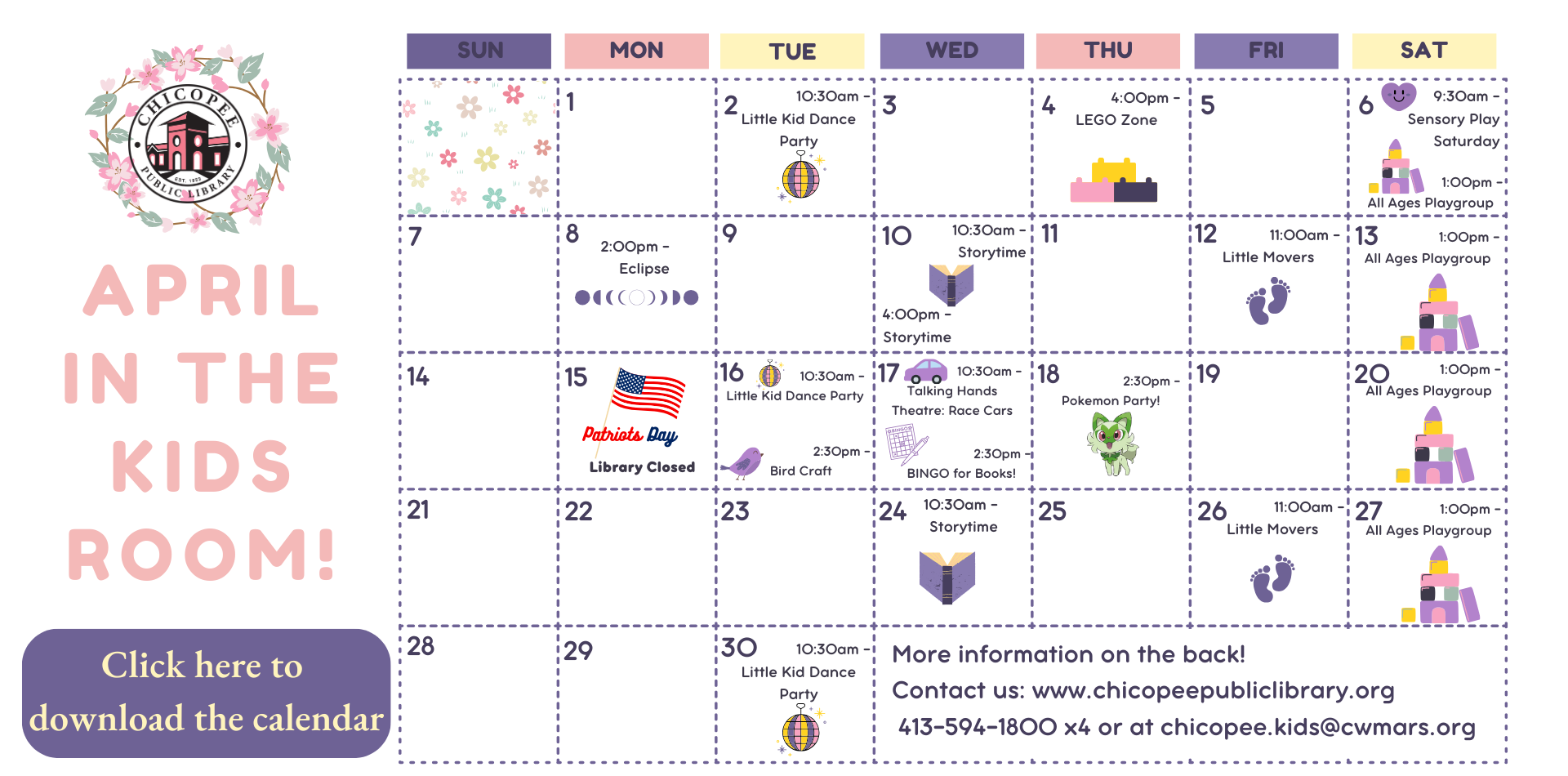 click here to download the kids april calendar