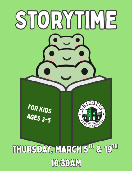 StoryTime Thursday, march 5 and 19