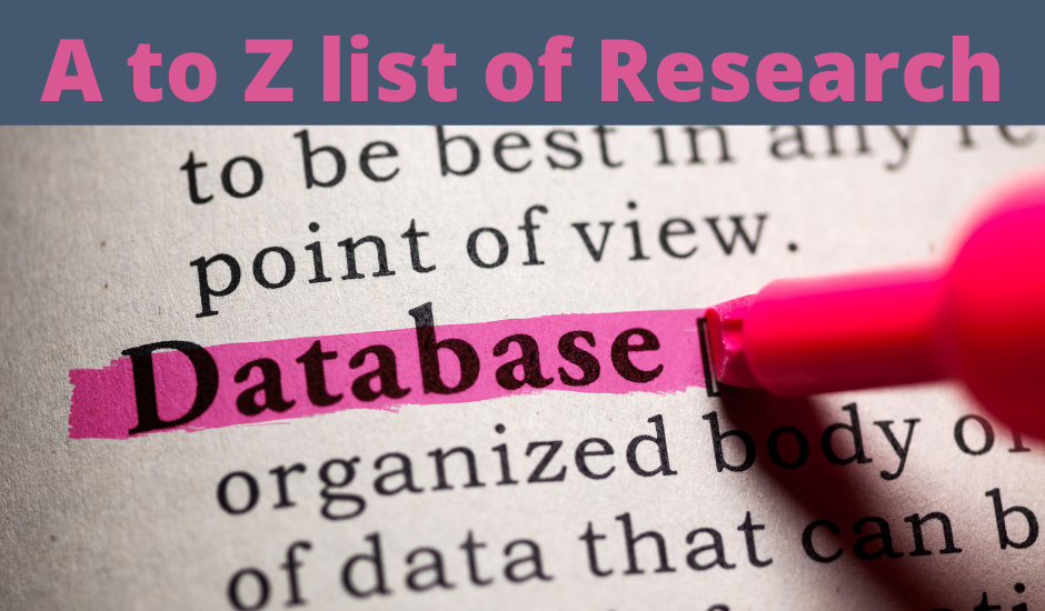 Research Databases List Research Databases List